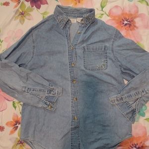 Small women's vintage Cherokee jean shirt